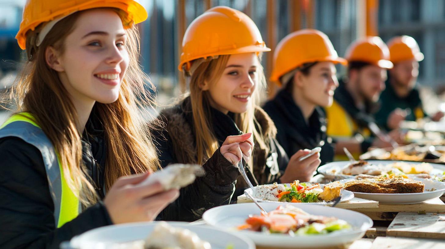 Как заказать доставку обедов на стройплощадку в Красноярске? доставка, обедов, на, стройплощадку