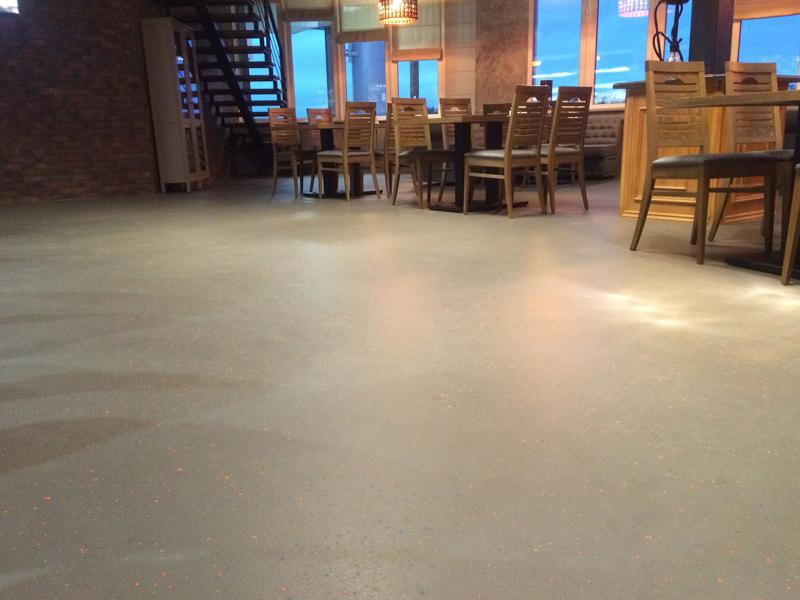 напольного покрытия для ресторана