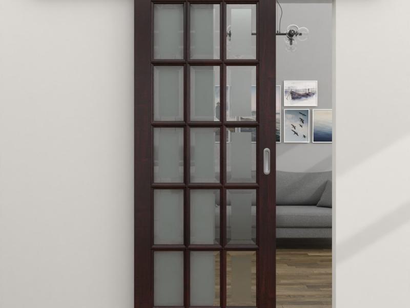 стекло с фацетом